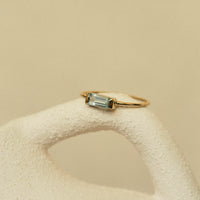 Anillo Adalia Concept blue oro de 18 quilates hecho a mano